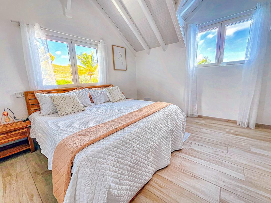 24.Location villa Mont Vernon Saint Martin - Villa Harmony - Chambre 3 Etage